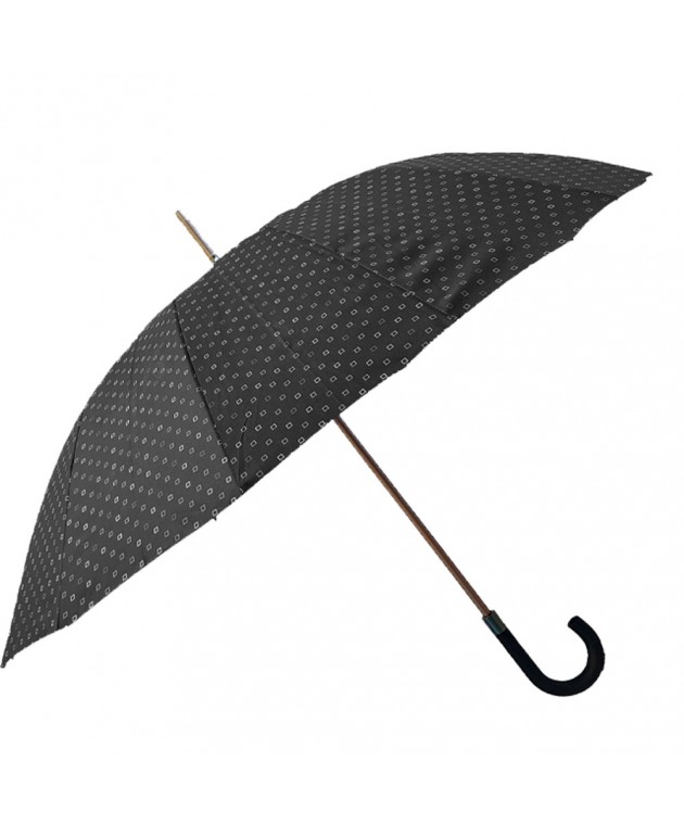Ομπρέλα Χειροκίνητη Μπαστούνι BENZI Μαύρο Cubes PA108 ΟΜΠΡΕΛΕΣ