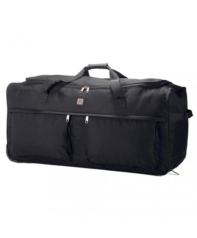 Σακ Βουαγιάζ XXL Με Τρόλεϊ BENZI Μαύρο BZ5361  90 x 42 x 43 cm Με Τρόλεϊ