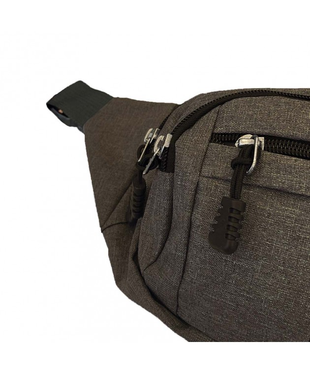 Τσαντάκι μέσης BENZI Καφέ BZ5297 Τσαντάκια Μέσης