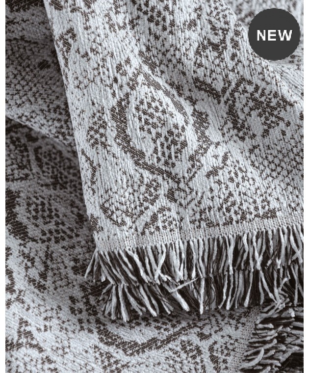 Ριχτάρι τετραθέσιου (180X330) SNAKE ΓΚΡΙ, RYTHMOS HOME 