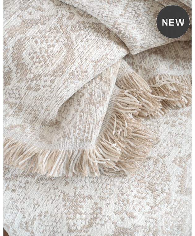 Ριχτάρι διθέσιου (180X240) SNAKE ΕΚΡΟΥ, RYTHMOS HOME 