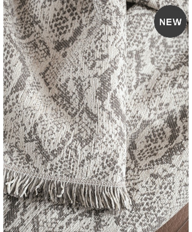 Ριχτάρι πολυθρόνας (160Χ180) SNAKE ΜΠΕΖ, RYTHMOS HOME 