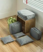 Τσάντες οργάνωσης βαλίτσας AMBER 6 τεμάχια Γκρι AM2002 Τσάντες Οργάνωσης