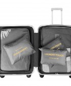 Τσάντες οργάνωσης βαλίτσας AMBER 6 τεμάχια Γκρι AM2002 Τσάντες Οργάνωσης