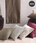 Διακοσμητική μαξιλαροθήκη (40Χ40) REEVES ΜΠΟΡΝΤΩ, RYTHMOS HOME 