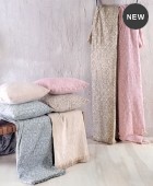 Διακοσμητική μαξιλαροθήκη (40Χ40) KENYA ΓΚΡΙ, RYTHMOS HOME 