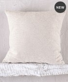 Διακοσμητική μαξιλαροθήκη (40Χ40) KENYA ΓΚΡΙ, RYTHMOS HOME 