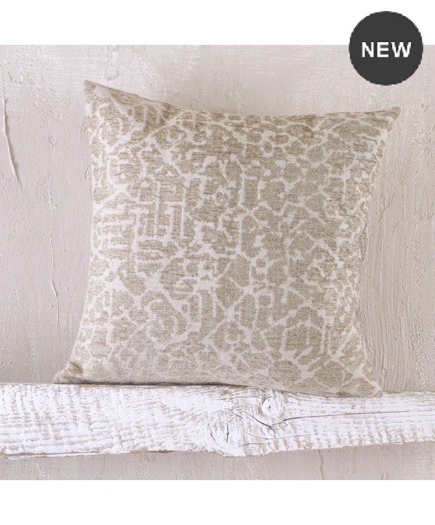 Διακοσμητική μαξιλαροθήκη (40Χ40) WONDER ΜΠΕΖ, RYTHMOS HOME 