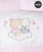 Σετ σεντόνια κούνιας φανελένια (100Χ160) BYE BYE ΡΟΖ, RYTHMOS HOME Βρεφικά Σεντόνια Φανελένια