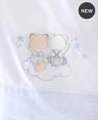 Σετ σεντόνια κούνιας φανελένια (100Χ160) BYE BYE ΣΙΕΛ, RYTHMOS HOME Βρεφικά Σεντόνια Φανελένια