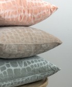 Διακοσμητική Μαξιλαροθήκη Home Décor 45x45 FLO BEIGE Μαξιλαροθήκες