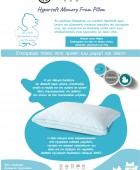 Μαξιλάρι White Comfort 48x67 HAPPY DUCK Μαξιλάρια  Ανατομικά