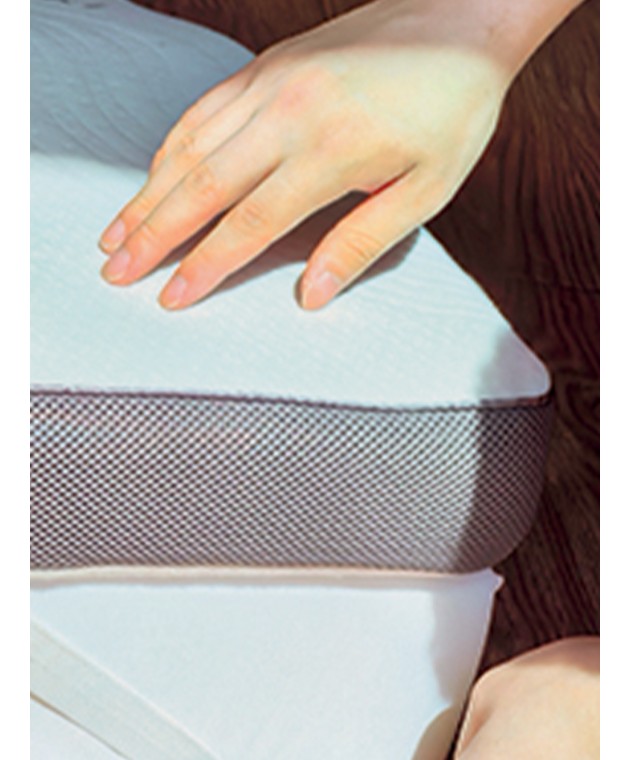 Ανώστρωμα White Comfort 90x200+6 TOP FOAM 3D Ανώστρωμα  Μονό