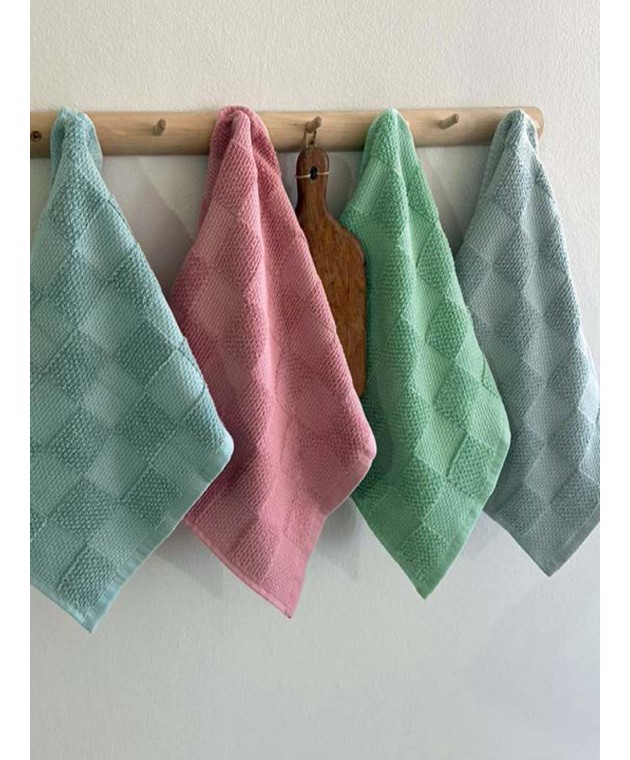 Σετ 4 Πετσέτες Κουζίνας Kitchen Towels 40x60 SUKI (MULTI) Πετσέτες Kουζίνας