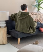 Κουβέρτα HUHU/2 90x100 KHAKI Κουβέρτες Fleece Μονές