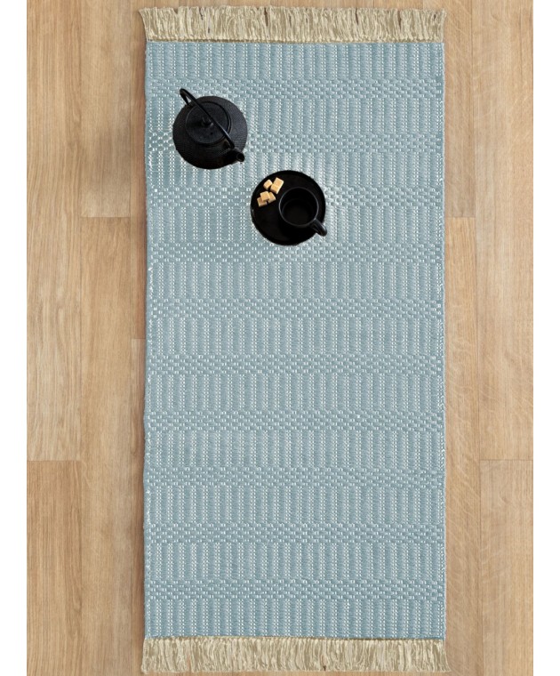 Ταπέτο 60x120 TRINI BLUE Χαλιά Κρεβατοκάμαρας