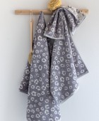 Σετ Πετσέτες (30X50, 50X90, 70X140) PAM GREY Σετ πετσέτες Mπάνιου