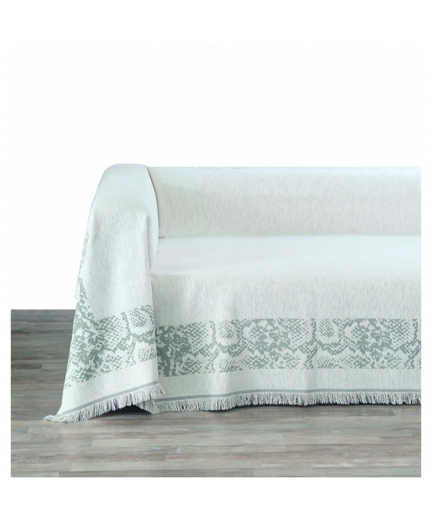 AMAZON1  ΤΕΤΡΑΘΕΣΙΟ ΡΙΧΤΑΡΙ  ECRU 180Χ350CM 100% CHENILLE