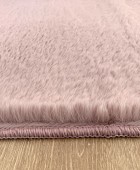 Χαλί 133x190 Γουνάκι Felicity Blush Pink Γούνινα Χαλιά