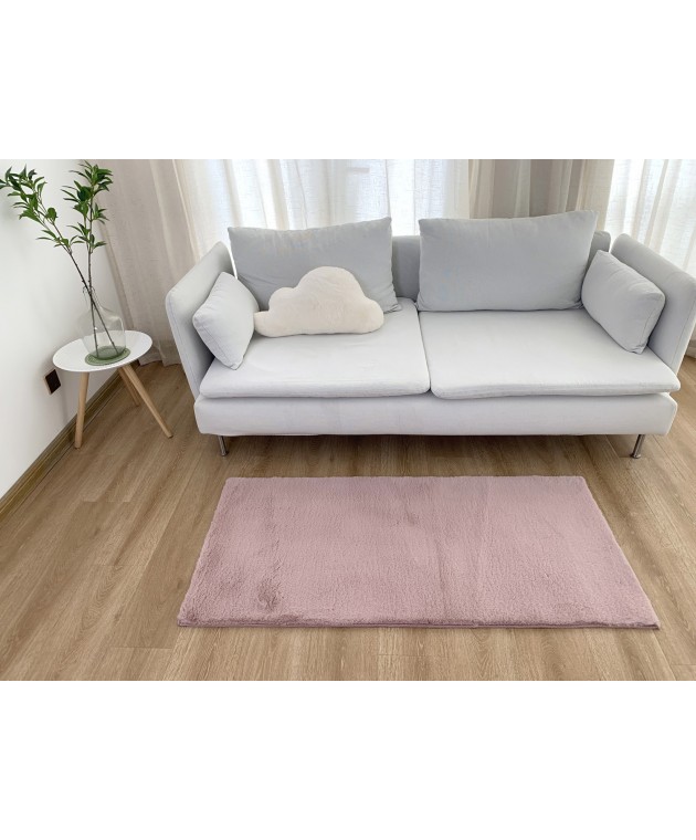 Χαλί 160x230 Γουνάκι Felicity Blush Pink Γούνινα Χαλιά