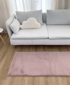 Χαλί 200x290 Γουνάκι Felicity Blush Pink Γούνινα Χαλιά