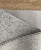 Χαλί 67x140 Γουνάκι Felicity Silver Grey Γούνινα Χαλιά