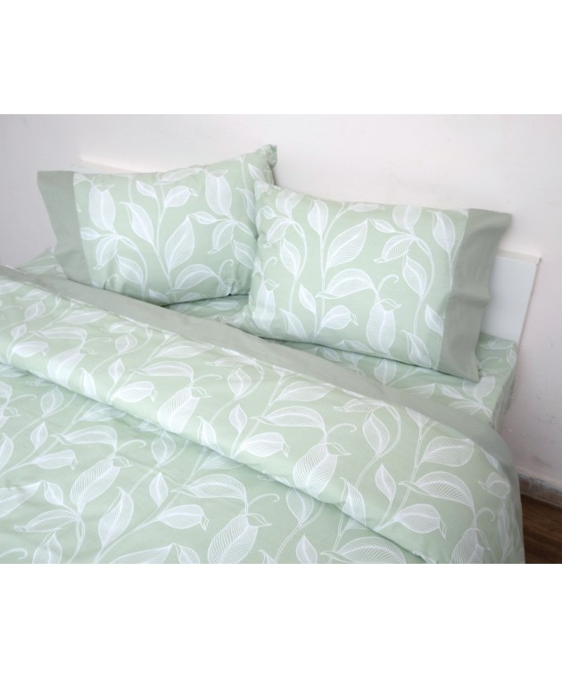 Σετ Πάπλωμα μονό 160x240 Border 3001 Παπλώματα Μονά