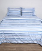 Σετ Σεντόνια Μονά με Λάστιχο 120x205+25 Border 3003 Σεντόνια Μονά