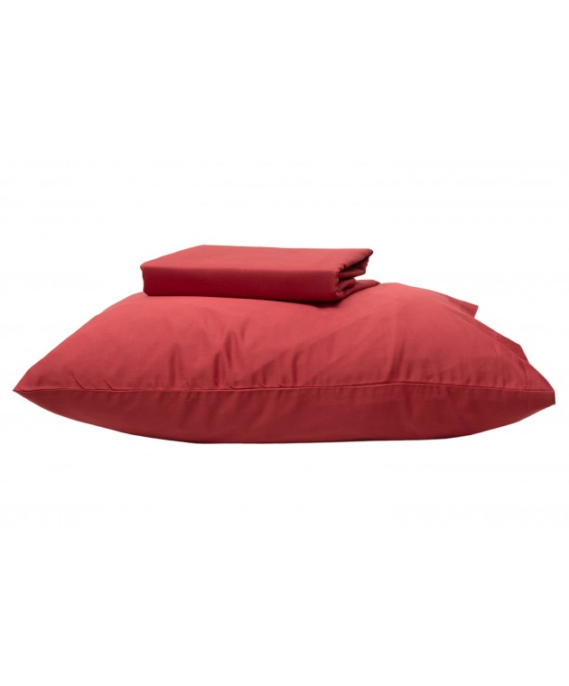 Σεντόνι Υπέρδιπλο 240x275 Fashion 1 Deep Red Σεντόνια Μεμονωμένα Υπέρδιπλα