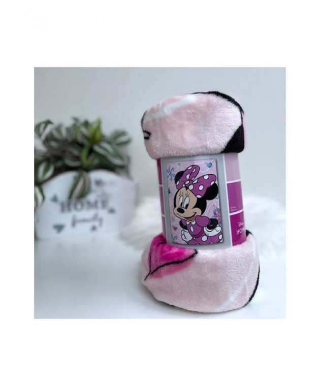 Κουβέρτα Fleece Κούνιας 100x150 Minnie 12 Κούνιας