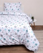 Σετ Κουβερτώριο Μονό 160x240 Σείριος Κουβερλί Μονά
