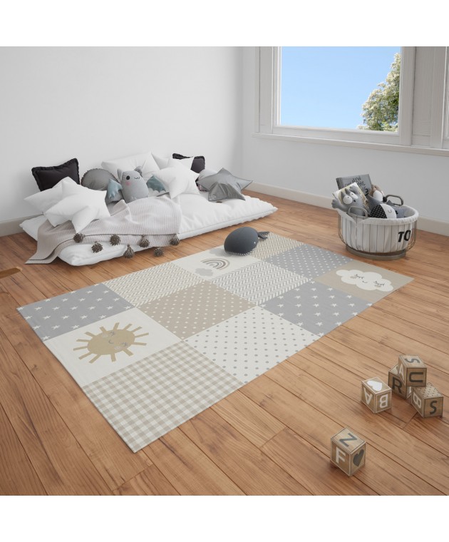 Χαλί Ανάγλυφο 160x230 Πίξελ Παιδικά Χαλιά