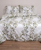 Σετ Πάπλωμα Ημίδιπλο 180x240 Όλιβ Παπλώματα Ημίδιπλα