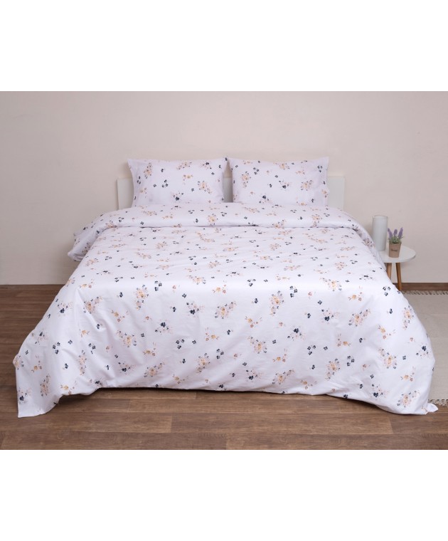 Σετ Πάπλωμα Ημίδιπλο 180x240 Φλόραλ Παπλώματα Ημίδιπλα