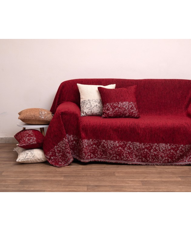 Ριχτάρι Πολυθρόνας 180x180 2216 Μπορντώ 