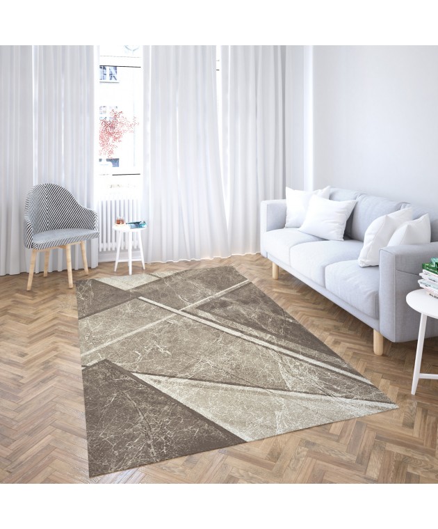 Χαλί 200x290 Ντένβερ Μπεζ Μοντέρνα Χαλιά