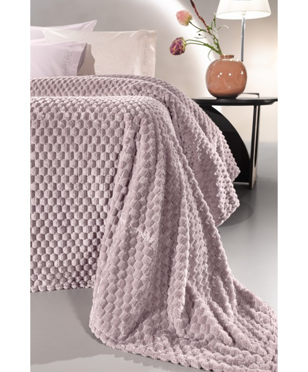 Σετ 2τμχ Κουβέρτα Smoothie Melanze 160x220 Κουβέρτες Fleece Μονές