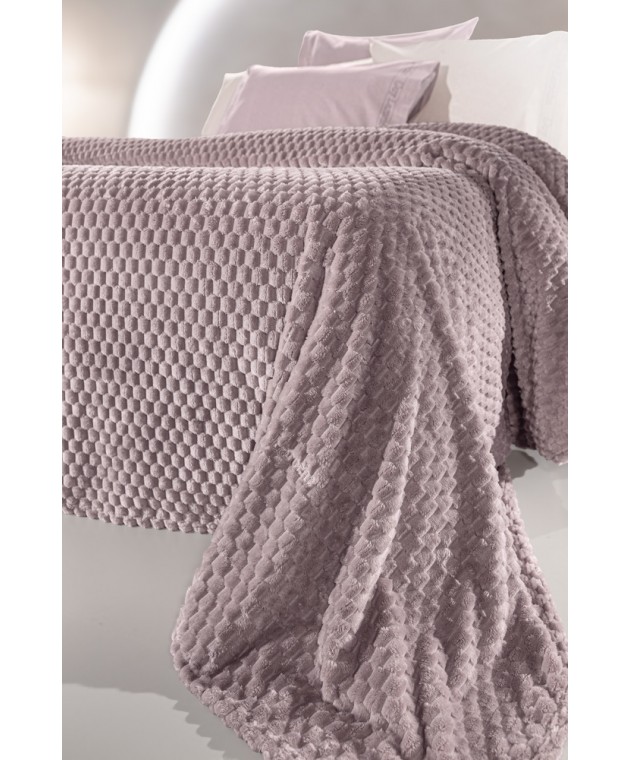 Σετ 2τμχ Κουβέρτα Smoothie Melanze 160x220 Κουβέρτες Fleece Μονές