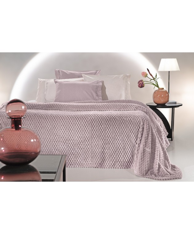 Σετ 2τμχ Κουβέρτα Smoothie Melanze 160x220 Κουβέρτες Fleece Μονές
