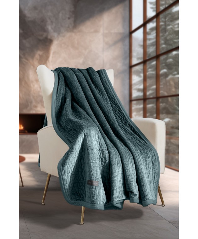 Ριχτάρι Bolzano Emerald 130x170 + Διακοσμητικό Μαξιλάρι ΝΕΕΣ ΑΦΙΞΕΙΣ