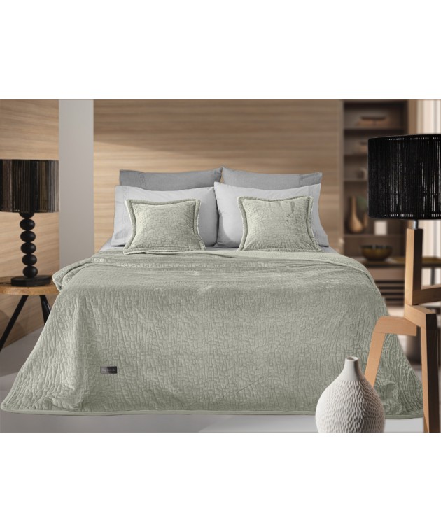 Σετ 2τμχ Κουβέρτα Bolzano Khaki 180x220 