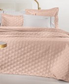 Σετ 3τμχ Κουβερλί Honour Old Pink 240x250 Νυφικό Κουβερλί