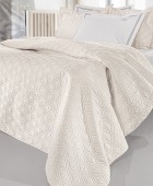 Σετ 3τμχ Κουβερλί Honour Ivory 240x250 Νυφικό Κουβερλί