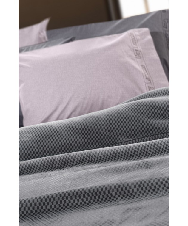 Κουβέρτα Cheval Silver 220x240 Κουβέρτες Βελουτέ Υπέρδιπλες