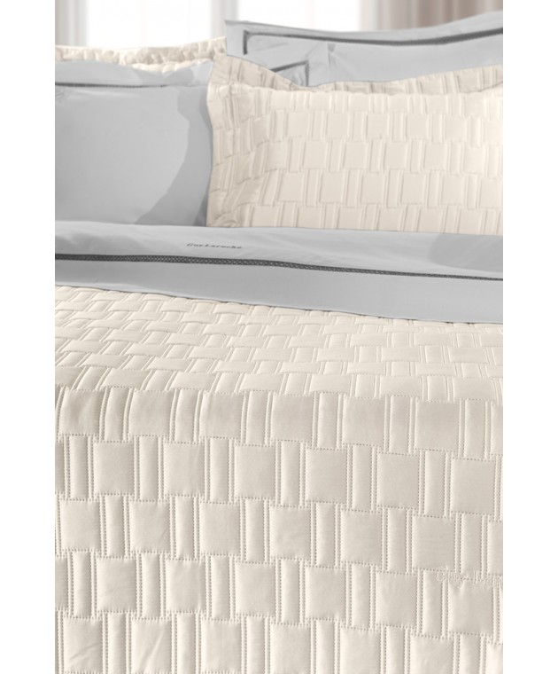 Σετ 3τμχ Κουβερλί Brick Ivory 240x250 Νυφικό Κουβερλί
