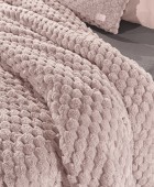 Κουβέρτα Elixir Old Pink 260x240 Γούνινες King Size