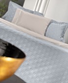 Σετ 3τμχ Κουβερλί Honour Silver 240x250 Νυφικό Κουβερλί