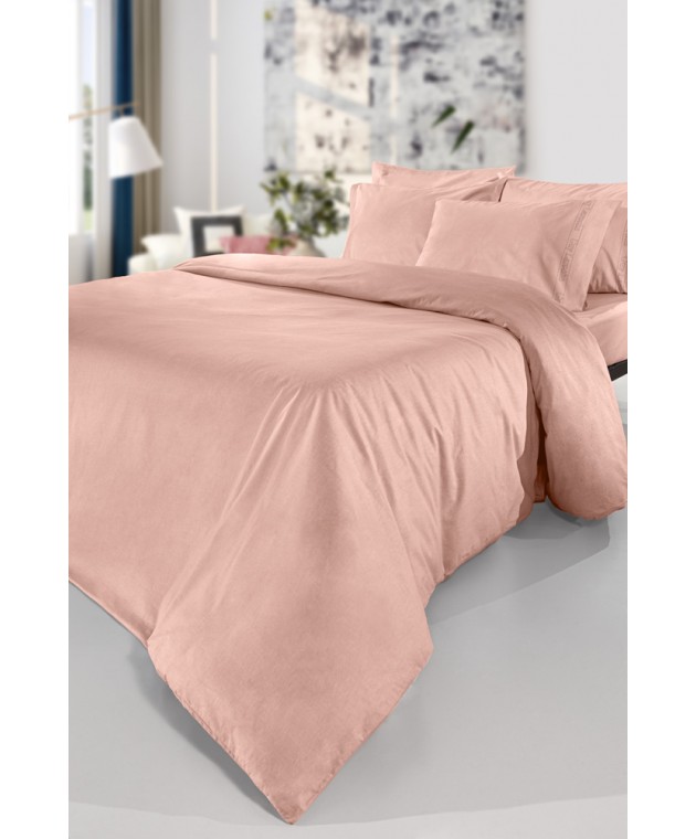 Παπλωματοθήκη Color Plus Coral 255x245 Παπλωματοθήκες King Size Μονόχρωμες