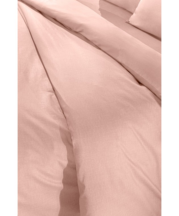 Σεντόνι Color Plus Coral με Λάστιχο 100x200+32 Μονά