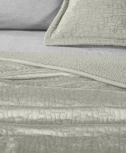 Σετ 2τμχ Κουβέρτα Bolzano Khaki 160x220 Κουβέρτες Βελουτέ Μονές